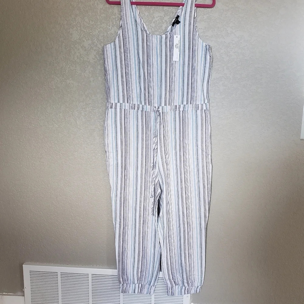 Drew jumpsuit cinched waist